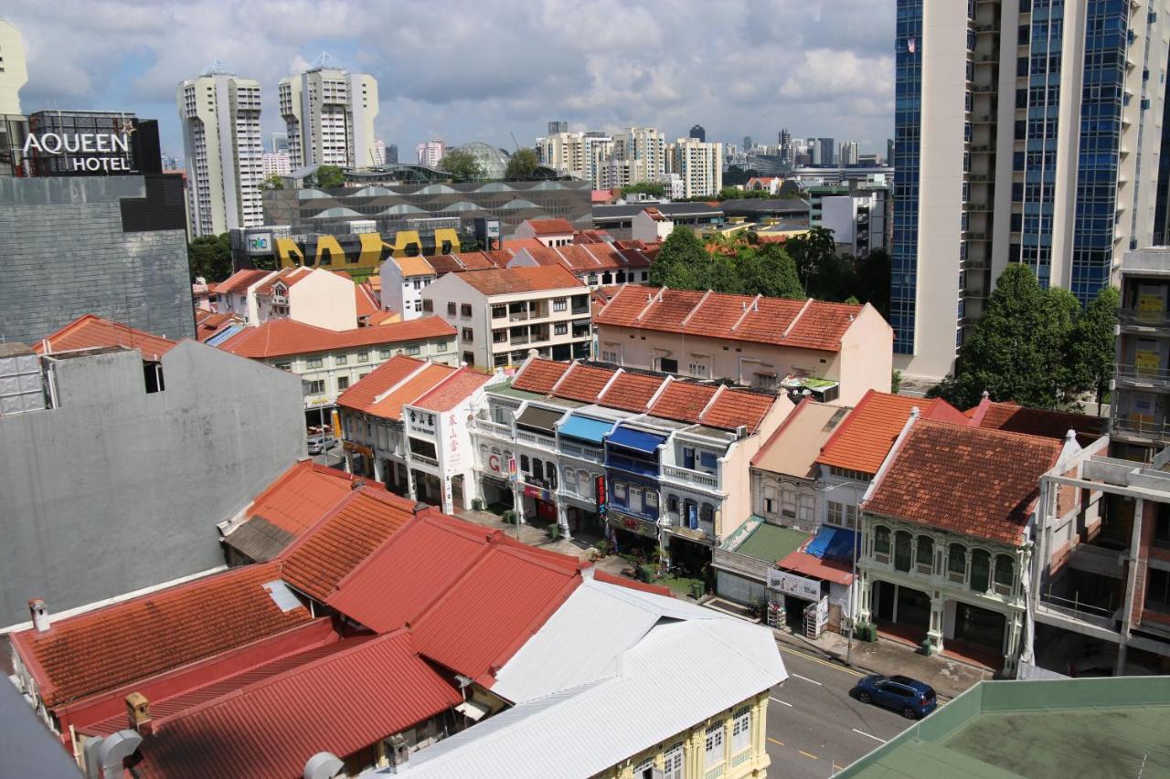 Aqueen Prestige Hotel Jalan Besar Singapore Exteriör bild