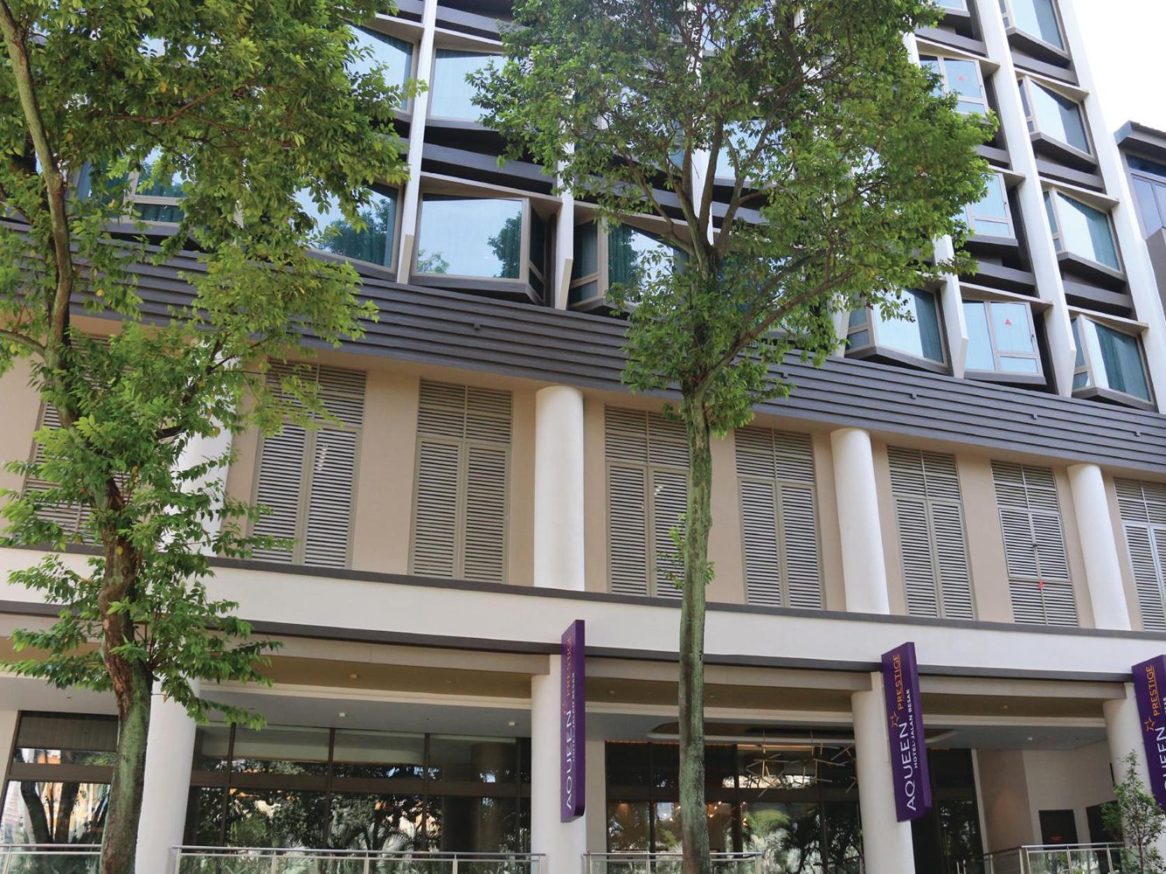Aqueen Prestige Hotel Jalan Besar Singapore Exteriör bild
